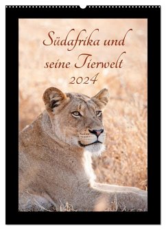 Südafrika und seine Tierwelt (Wandkalender 2024 DIN A2 hoch), CALVENDO Monatskalender