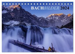 Bachbilder (Tischkalender 2024 DIN A5 quer), CALVENDO Monatskalender