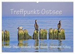 Treffpunkt Ostsee (Wandkalender 2024 DIN A2 quer), CALVENDO Monatskalender - Michalzik, Paul