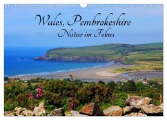 Wales Pembrokeshire - Natur im Fokus- (Wandkalender 2024 DIN A3 quer), CALVENDO Monatskalender