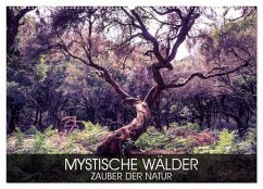 Mystische Wälder - Zauber der Natur (Wandkalender 2024 DIN A2 quer), CALVENDO Monatskalender - Thoermer, Val