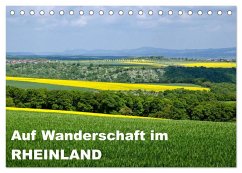Auf Wanderschaft im Rheinland (Tischkalender 2024 DIN A5 quer), CALVENDO Monatskalender