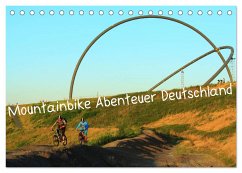 Mountainbike Abenteuer Deutschland (Tischkalender 2024 DIN A5 quer), CALVENDO Monatskalender - Rotter, Matthias