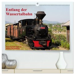Entlang der Wassertalbahn - Auf schmaler Spur im Norden Rumäniens (hochwertiger Premium Wandkalender 2024 DIN A2 quer), Kunstdruck in Hochglanz