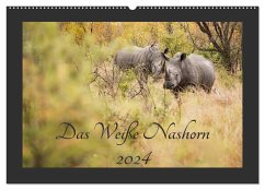 Das Weiße Nashorn (Wandkalender 2024 DIN A2 quer), CALVENDO Monatskalender - und Holger Karius, ©Kirsten