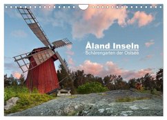 Åland Inseln: Schärengarten der Ostsee (Wandkalender 2024 DIN A4 quer), CALVENDO Monatskalender