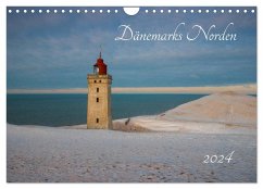 Dänemarks Norden (Wandkalender 2024 DIN A4 quer), CALVENDO Monatskalender