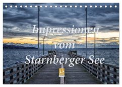Impressionen vom Starnberger See (Tischkalender 2024 DIN A5 quer), CALVENDO Monatskalender