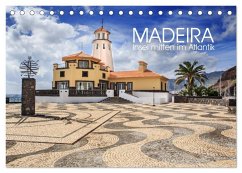 Madeira - Insel mitten im Atlantik (Tischkalender 2024 DIN A5 quer), CALVENDO Monatskalender - Thoermer, Val