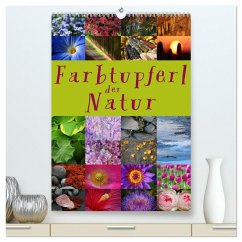Farbtupferl der Natur (hochwertiger Premium Wandkalender 2024 DIN A2 hoch), Kunstdruck in Hochglanz - Cross, Martina