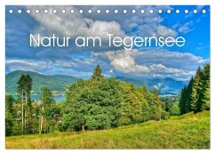 Natur am Tegernsee (Tischkalender 2024 DIN A5 quer), CALVENDO Monatskalender - Wittstock, Ralf