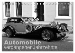 Automobile vergangener Jahrzehnte (Tischkalender 2024 DIN A5 quer), CALVENDO Monatskalender