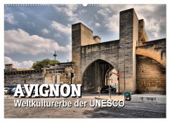 Avignon - Weltkulturerbe der UNESCO (Wandkalender 2024 DIN A2 quer), CALVENDO Monatskalender