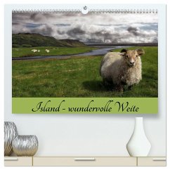 Island - wundervolle Weite (hochwertiger Premium Wandkalender 2024 DIN A2 quer), Kunstdruck in Hochglanz - Söckchen, Das