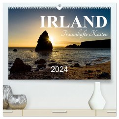 Irland - Traumhafte Küsten (hochwertiger Premium Wandkalender 2024 DIN A2 quer), Kunstdruck in Hochglanz