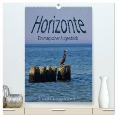 Horizonte. Ein magischer Augenblick ¿ Familienplaner (hochwertiger Premium Wandkalender 2024 DIN A2 hoch), Kunstdruck in Hochglanz