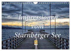 Impressionen vom Starnberger See (Wandkalender 2024 DIN A4 quer), CALVENDO Monatskalender