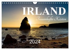 Irland - Traumhafte Küsten (Wandkalender 2024 DIN A4 quer), CALVENDO Monatskalender - Helfferich, Markus
