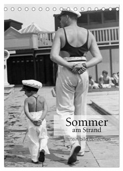 Sommer am Strand (Tischkalender 2024 DIN A5 hoch), CALVENDO Monatskalender