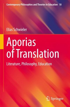 Aporias of Translation - Schwieler, Elias