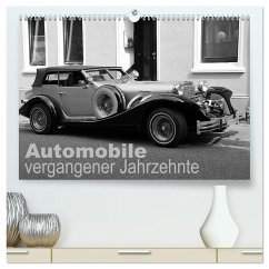 Automobile vergangener Jahrzehnte (hochwertiger Premium Wandkalender 2024 DIN A2 quer), Kunstdruck in Hochglanz