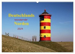 Deutschlands bezaubernder Norden (Wandkalender 2024 DIN A2 quer), CALVENDO Monatskalender