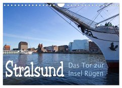 Stralsund. Das Tor zur Insel Rügen (Wandkalender 2024 DIN A4 quer), CALVENDO Monatskalender