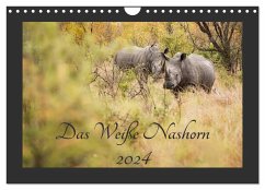 Das Weiße Nashorn (Wandkalender 2024 DIN A4 quer), CALVENDO Monatskalender - und Holger Karius, ©Kirsten