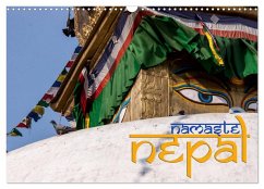 Namaste Nepal (Wandkalender 2024 DIN A3 quer), CALVENDO Monatskalender