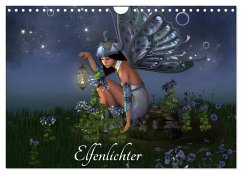 Elfenlichter (Wandkalender 2024 DIN A4 quer), CALVENDO Monatskalender
