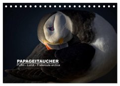 Papageitaucher: Puffin - Lundi - Fratercula arctica (Tischkalender 2024 DIN A5 quer), CALVENDO Monatskalender