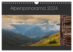 Alpenpanorama 2024 (Wandkalender 2024 DIN A4 quer), CALVENDO Monatskalender - Sielaff, Marcus
