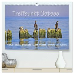Treffpunkt Ostsee (hochwertiger Premium Wandkalender 2024 DIN A2 quer), Kunstdruck in Hochglanz - Michalzik, Paul