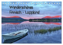 Wunderschönes Finnisch - Lappland (Tischkalender 2024 DIN A5 quer), CALVENDO Monatskalender - Thoschlag, Anke