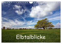 Elbtalblicke (Wandkalender 2024 DIN A4 quer), CALVENDO Monatskalender - Akrema-Photography