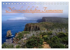 Naturlandschaften Tasmaniens (Tischkalender 2024 DIN A5 quer), CALVENDO Monatskalender