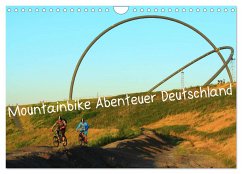 Mountainbike Abenteuer Deutschland (Wandkalender 2024 DIN A4 quer), CALVENDO Monatskalender
