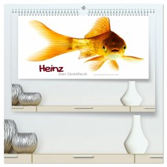 Heinz ¿ Der Goldfisch (hochwertiger Premium Wandkalender 2024 DIN A2 quer), Kunstdruck in Hochglanz - Wehrle & Uwe Frank www.blackwhite.de, Ralf