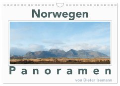 Norwegen - Panoramen (Wandkalender 2024 DIN A4 quer), CALVENDO Monatskalender