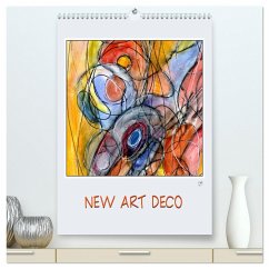 New Art Deco (hochwertiger Premium Wandkalender 2024 DIN A2 hoch), Kunstdruck in Hochglanz