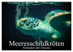 Meeresschildkröten. Nomaden der Ozeane (Wandkalender 2024 DIN A2 quer), CALVENDO Monatskalender