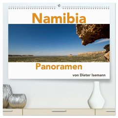 Namibia - Panoramen (hochwertiger Premium Wandkalender 2024 DIN A2 quer), Kunstdruck in Hochglanz