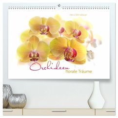 Orchideen florale Träume (hochwertiger Premium Wandkalender 2024 DIN A2 quer), Kunstdruck in Hochglanz