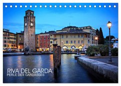 Riva del Garda - Perle des Gardasees (Tischkalender 2024 DIN A5 quer), CALVENDO Monatskalender