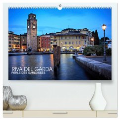 Riva del Garda - Perle des Gardasees (hochwertiger Premium Wandkalender 2024 DIN A2 quer), Kunstdruck in Hochglanz