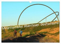 Mountainbike Abenteuer Deutschland (Wandkalender 2024 DIN A3 quer), CALVENDO Monatskalender