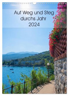 Auf Weg und Steg durchs Jahr 2024 (Wandkalender 2024 DIN A3 hoch), CALVENDO Monatskalender - SusaZoom