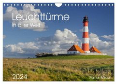 Leuchttürme in aller Welt 2024 (Wandkalender 2024 DIN A4 quer), CALVENDO Monatskalender