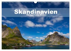 Skandinavien - Der mystische Norden (Wandkalender 2024 DIN A3 quer), CALVENDO Monatskalender