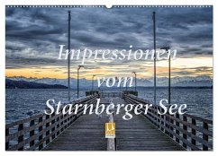 Impressionen vom Starnberger See (Wandkalender 2024 DIN A2 quer), CALVENDO Monatskalender - Marufke, Thomas